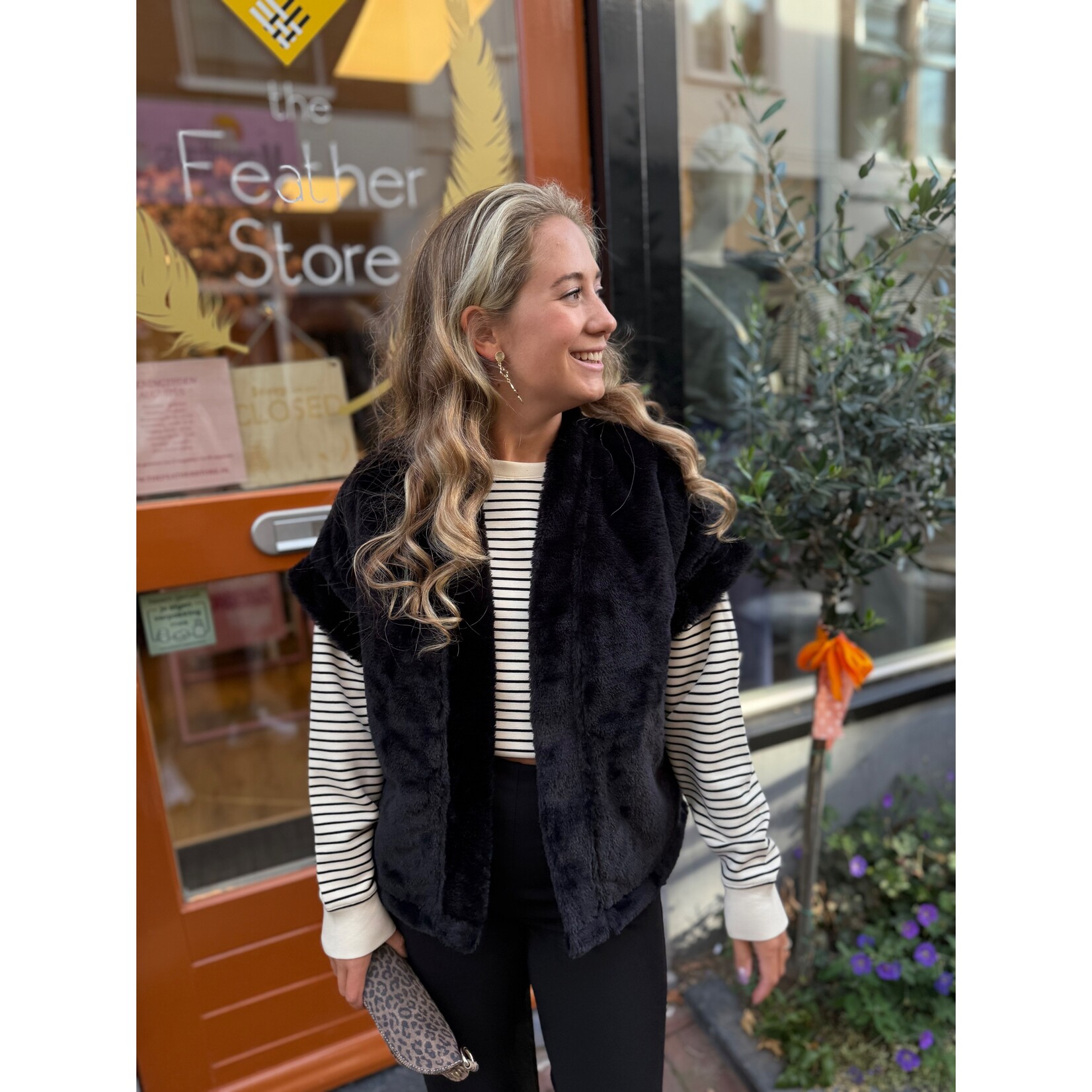 Berawa Luxe Berawa gilet Rio zwart