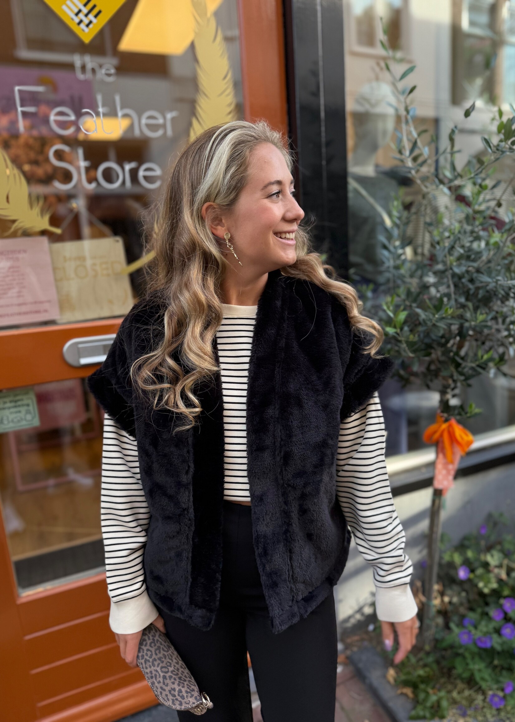 Berawa Luxe Berawa gilet Rio zwart