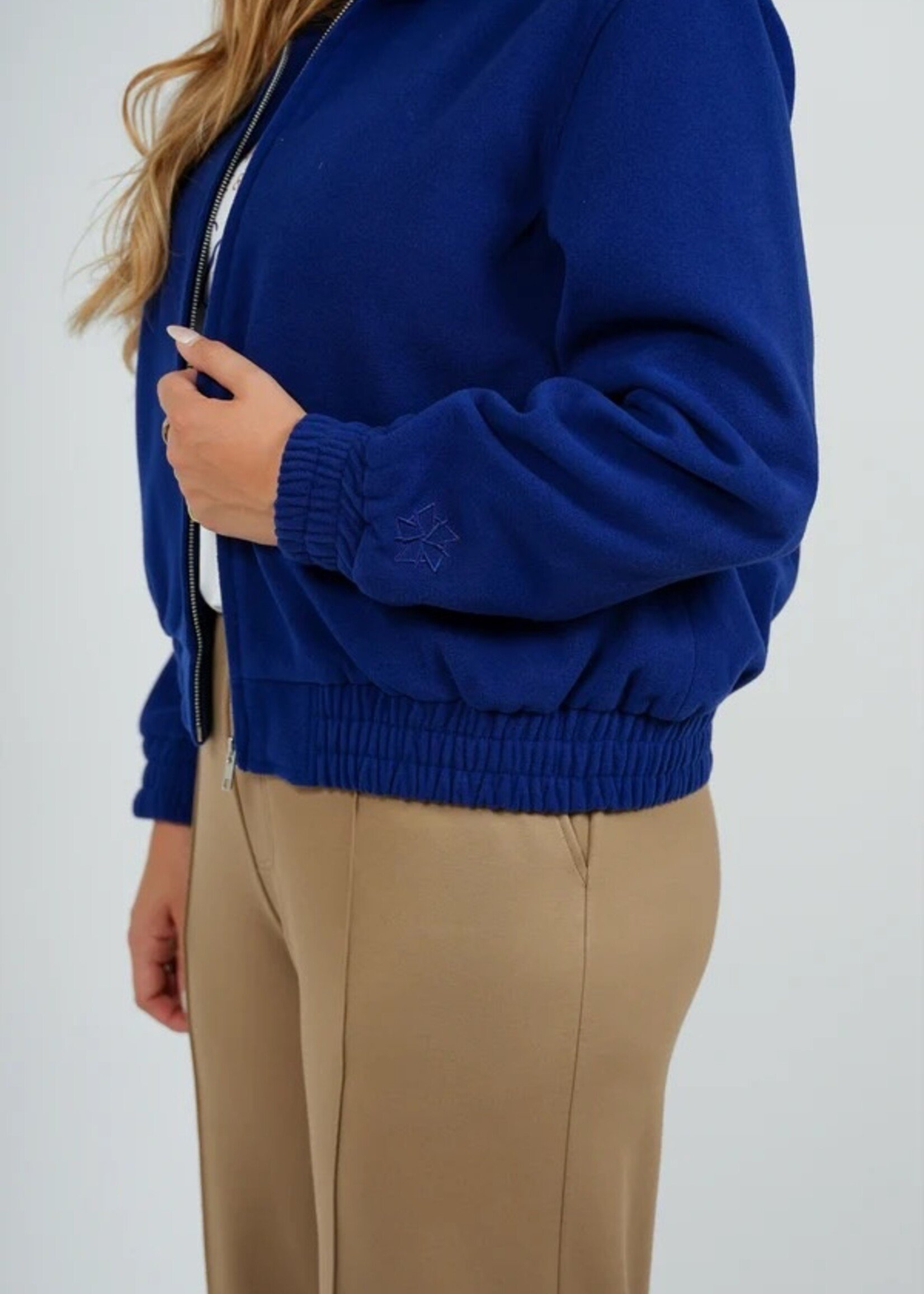 Tezza Fashion Tezza bomberjasje blauw