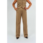Tezza Fashion Tezza broek wijd camel