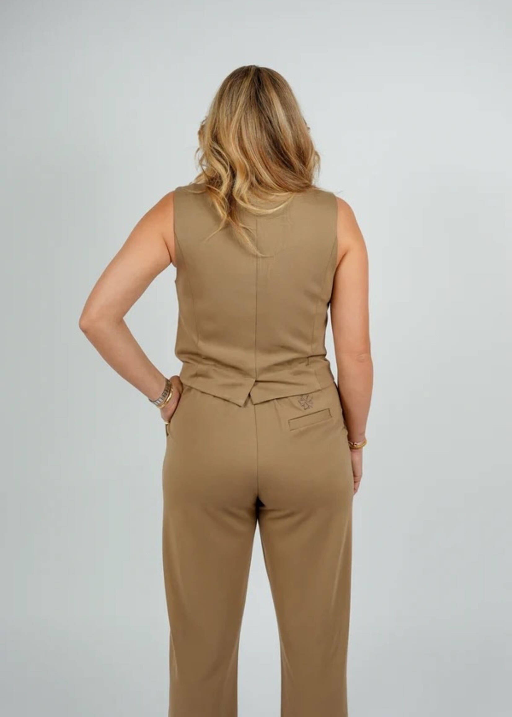 Tezza Fashion Tezza gilet camel