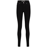 Raizzeds Blossom skinny jeans zwart