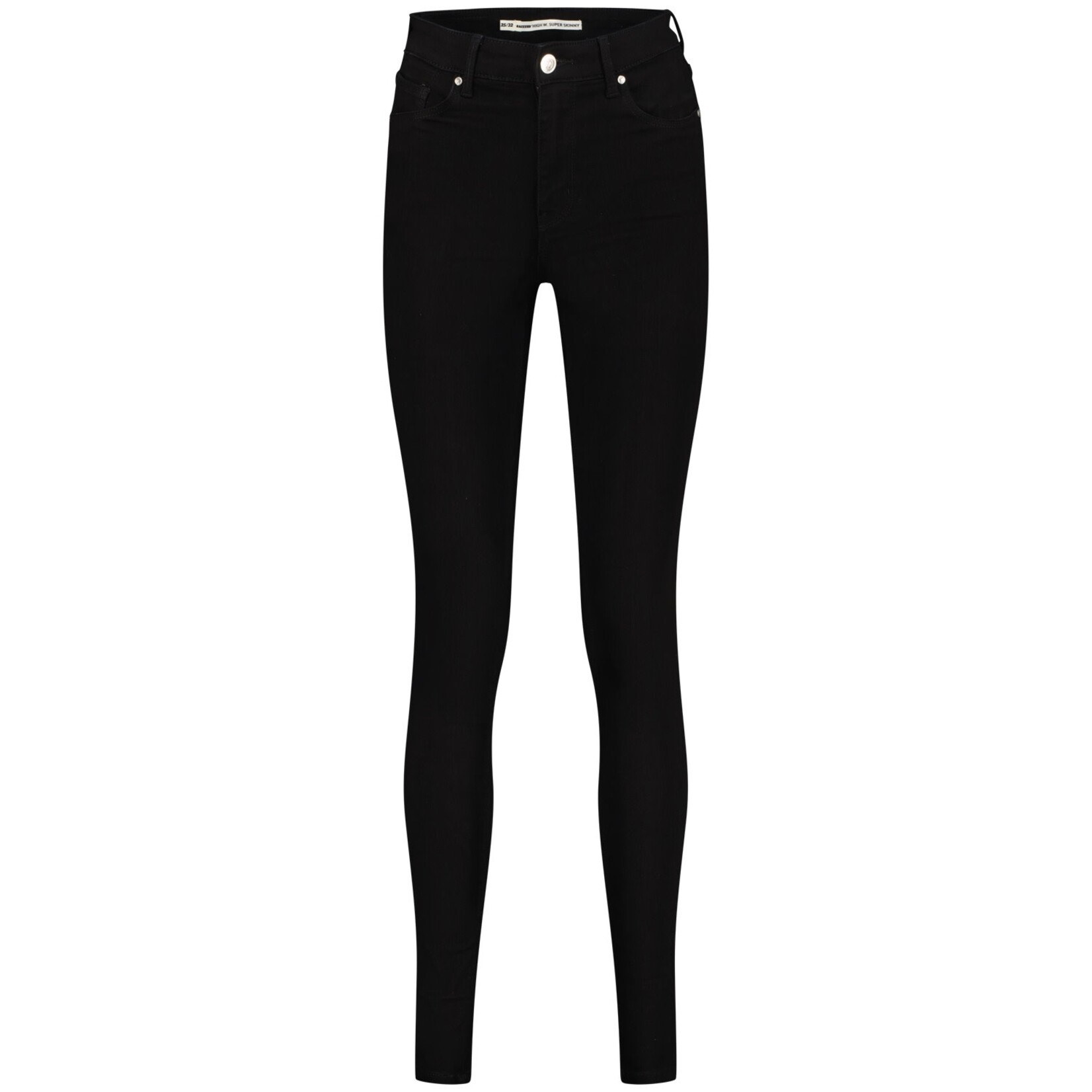 Raizzeds Blossom skinny jeans zwart