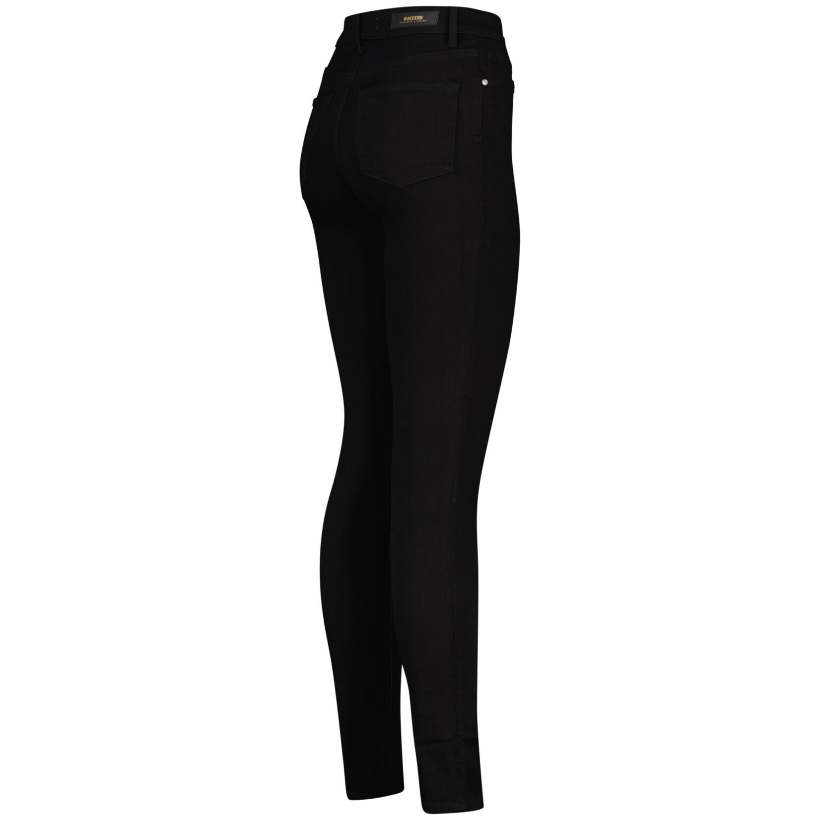 Raizzeds Blossom skinny jeans zwart