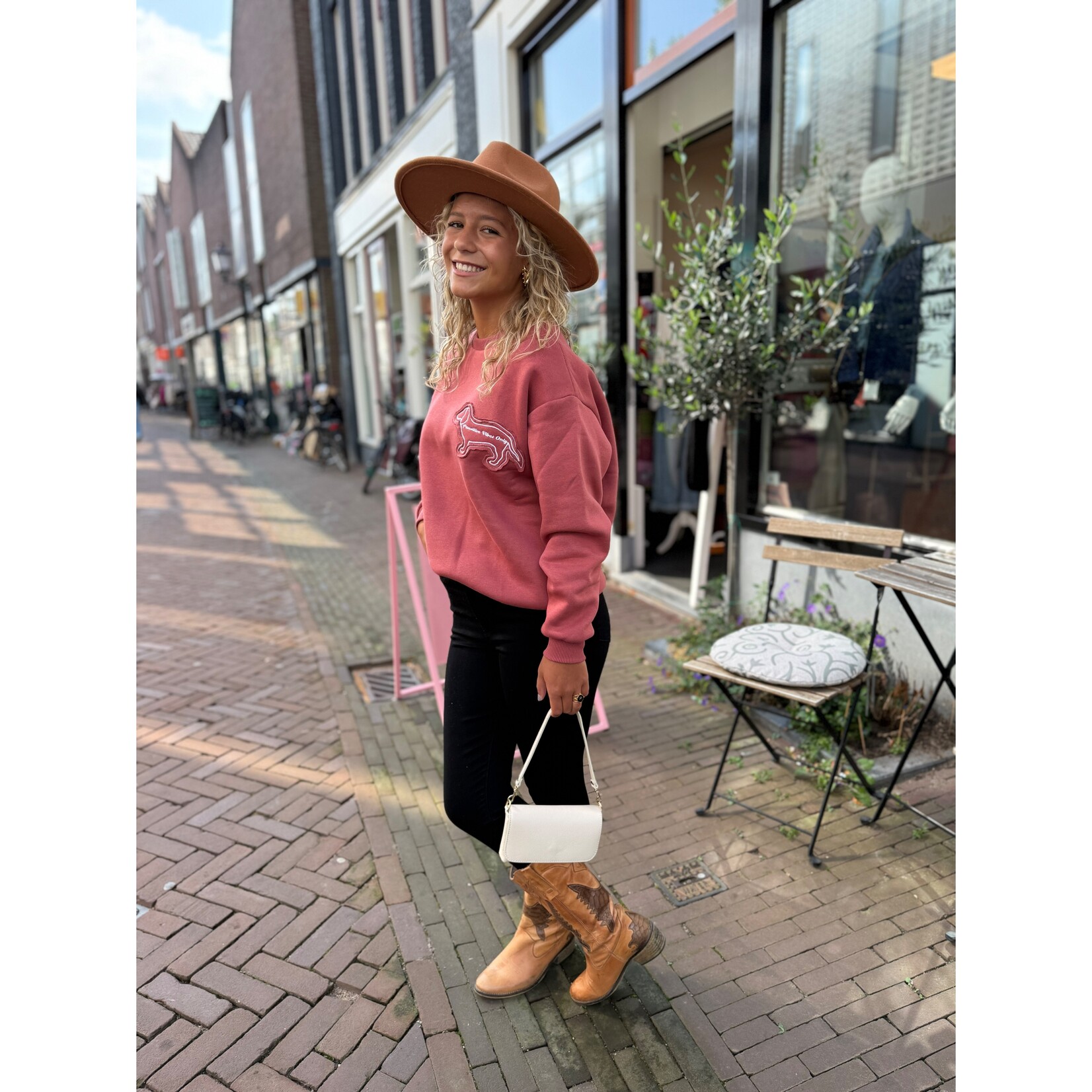 24Colours 24Colours sweater Rosie roest