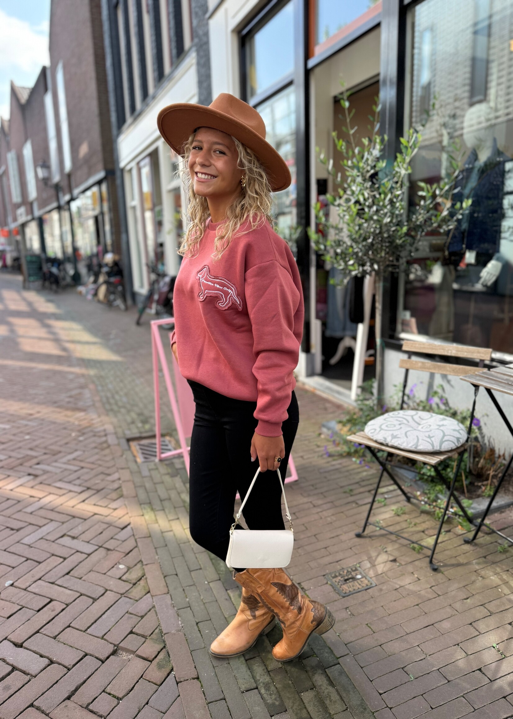 24Colours 24Colours sweater Rosie roest