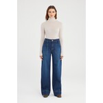 C.O.J. COJ jeans wide Lili blauw