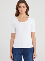 C.O.J. COJ Alina t-shirt SS wit