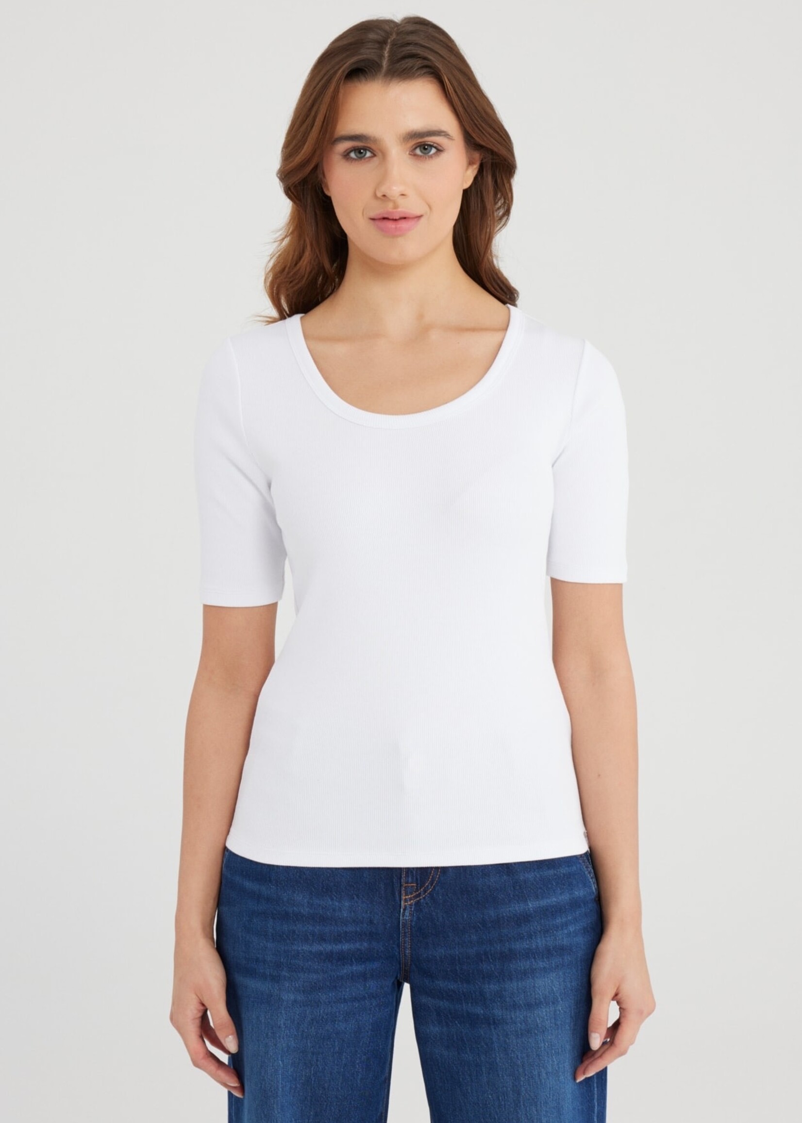 C.O.J. COJ Alina t-shirt SS wit