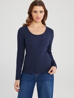 C.O.J. COJ Dora t-shirt LS blauw