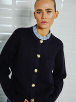 With Black Withblack Vest Celeste navy