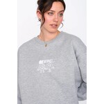 24Colours 24Colours sweater Be Kind grijs