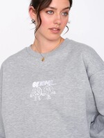 24Colours 24Colours sweater Be Kind grijs