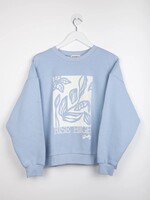 24Colours 24Colours sweater Rise high blauw