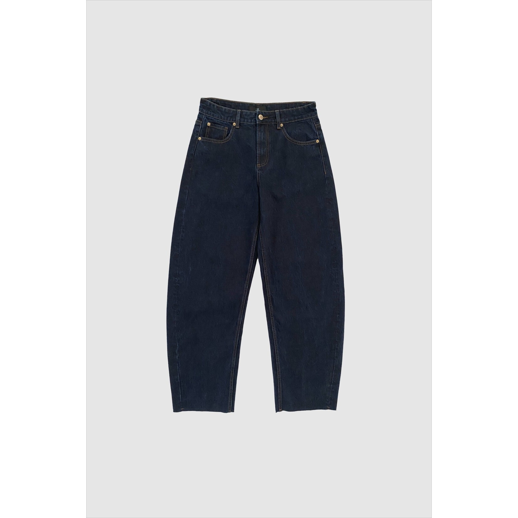 With Black Withblack Peyton barrel jeans blauw