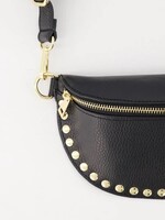 Leren Bumbag Debby zwart