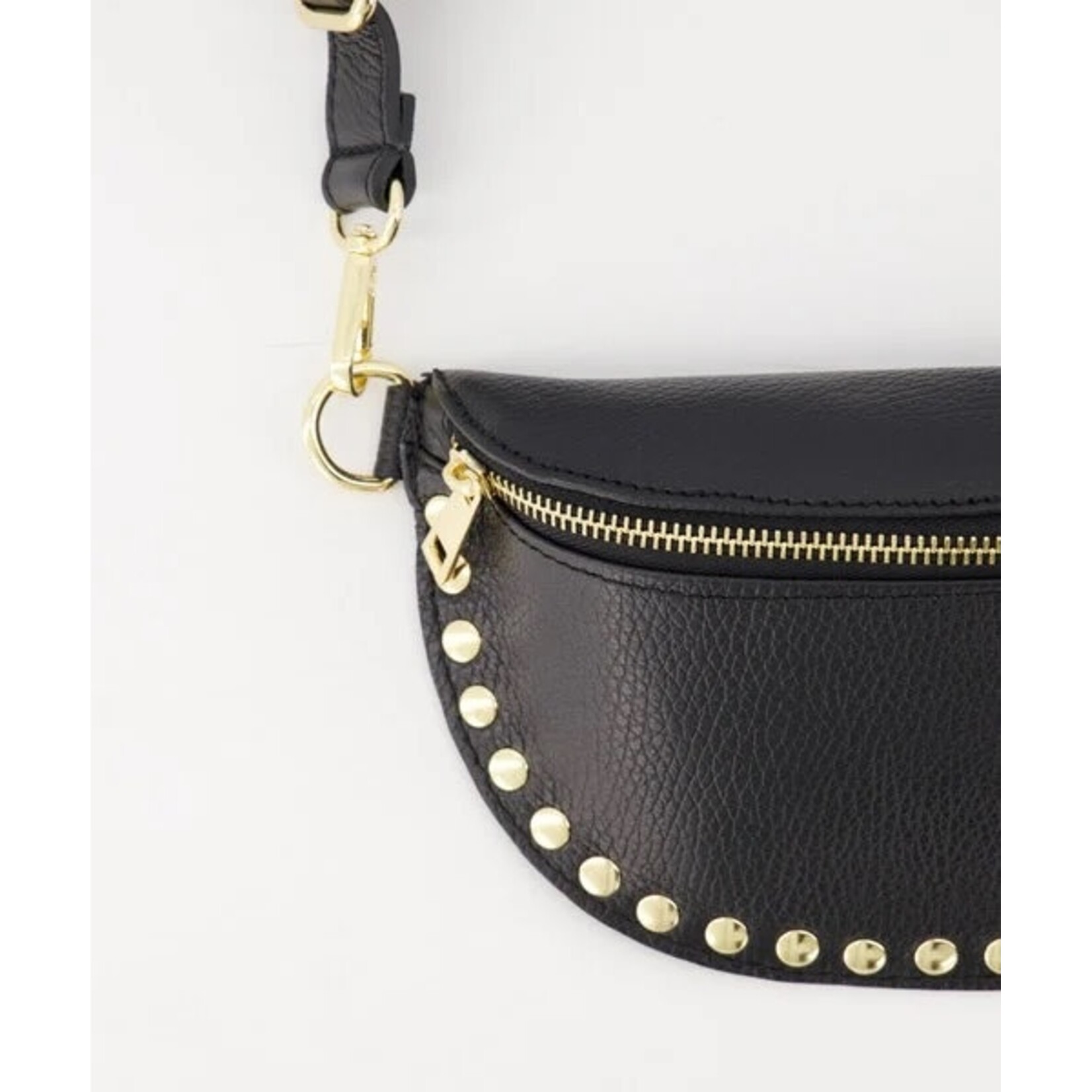 Leren Bumbag Debby zwart