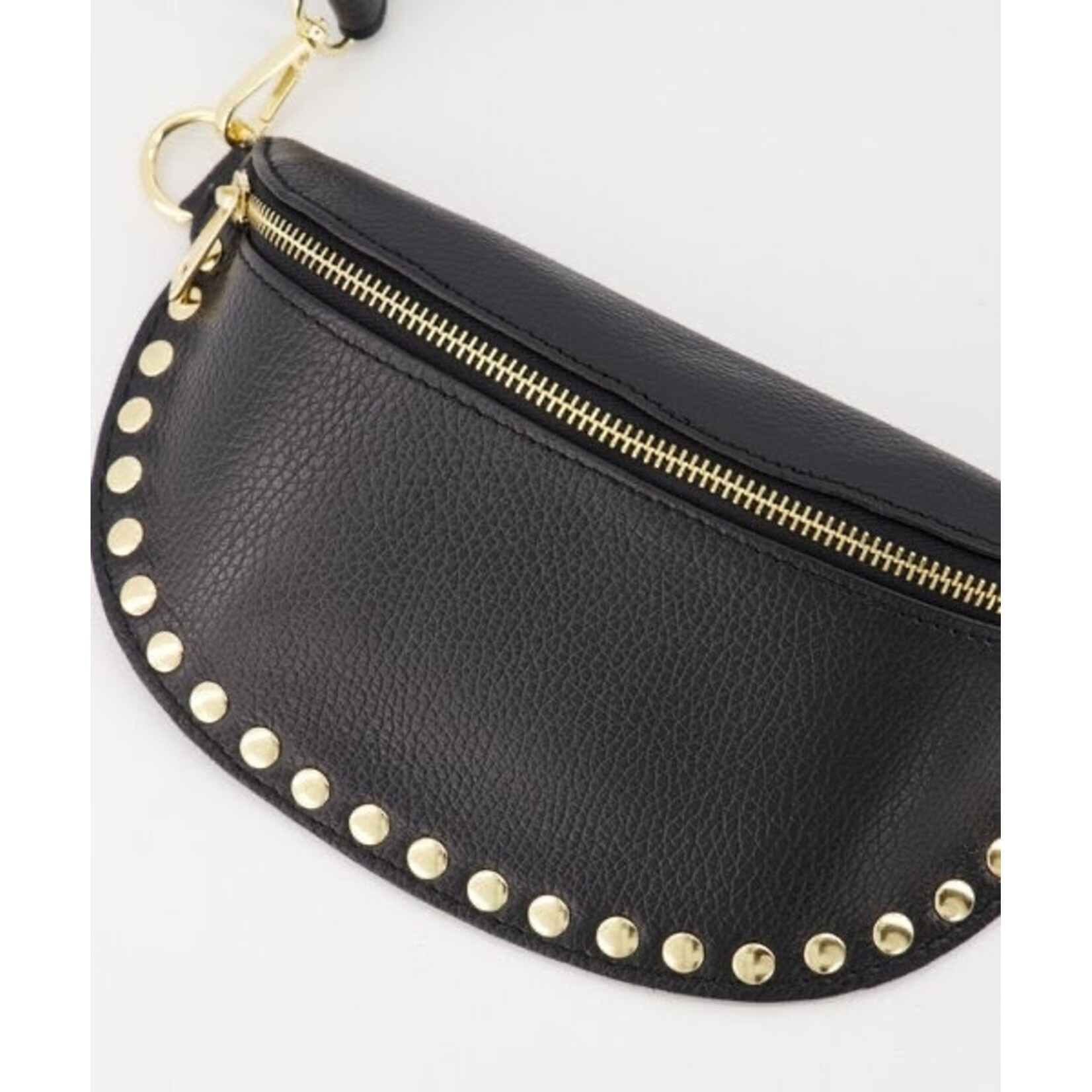 Leren Bumbag Debby zwart