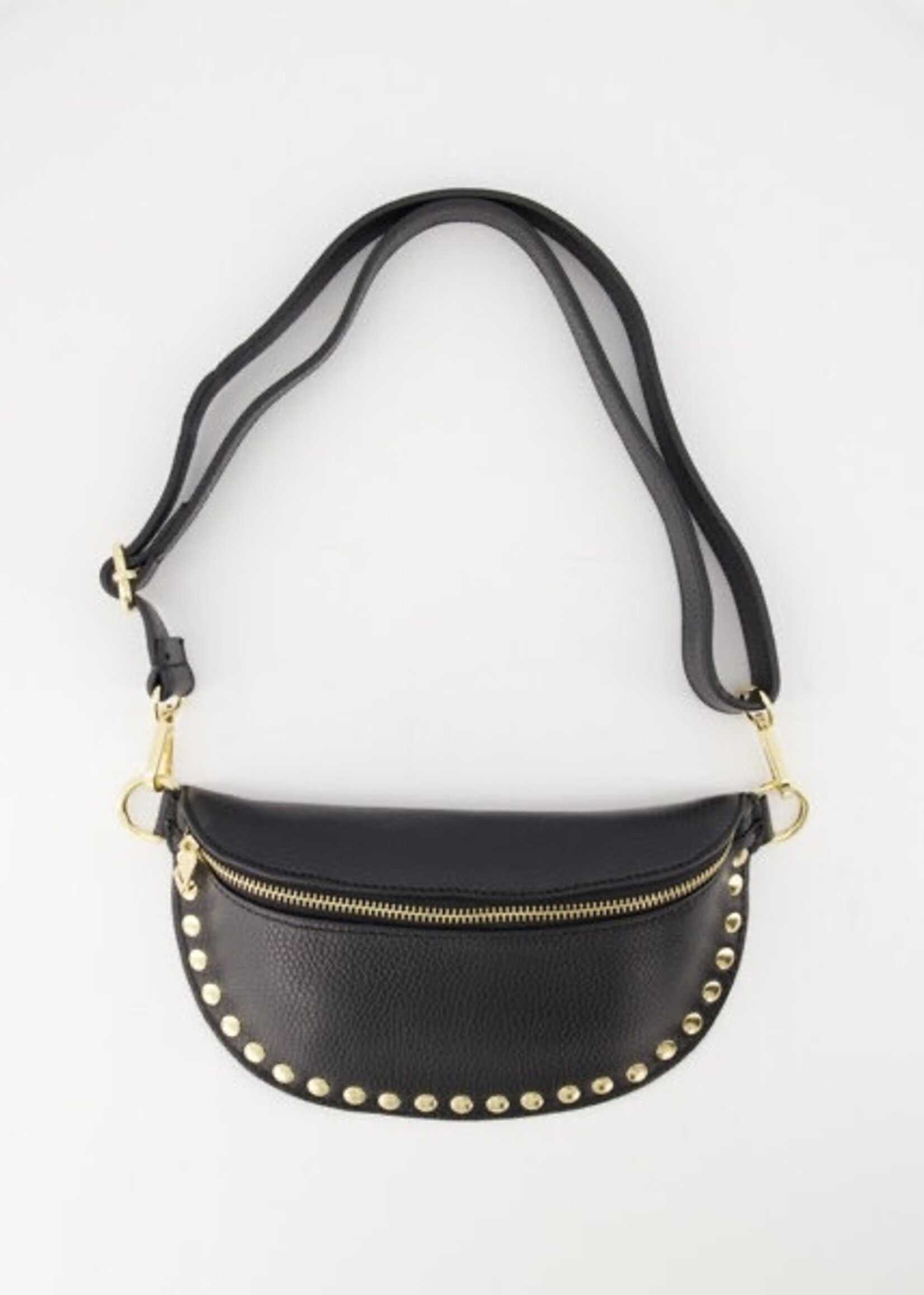 Leren Bumbag Debby zwart
