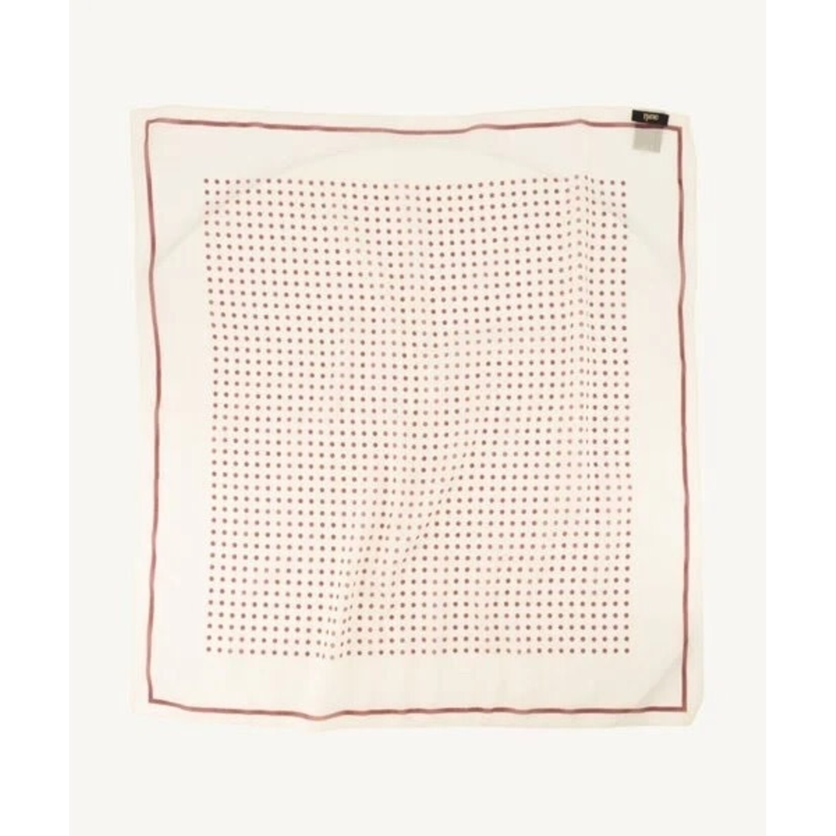 Sjaaltje Astrid polka dots bordeaux