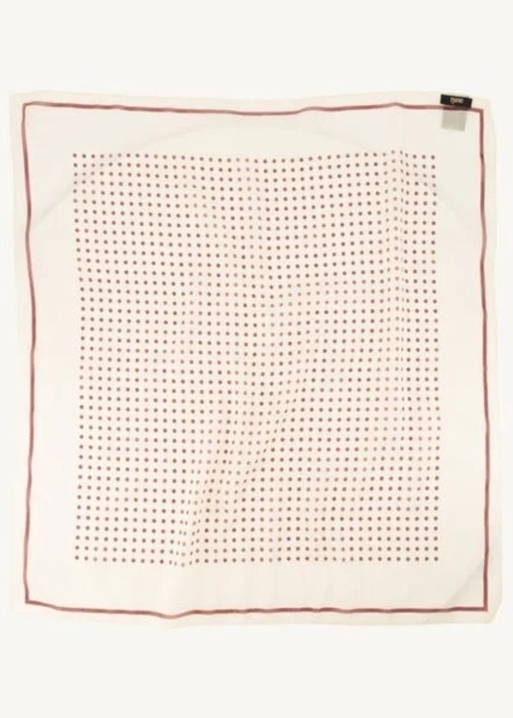 Sjaaltje Astrid polka dots bordeaux