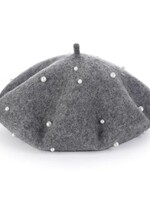 Baret parels grijs