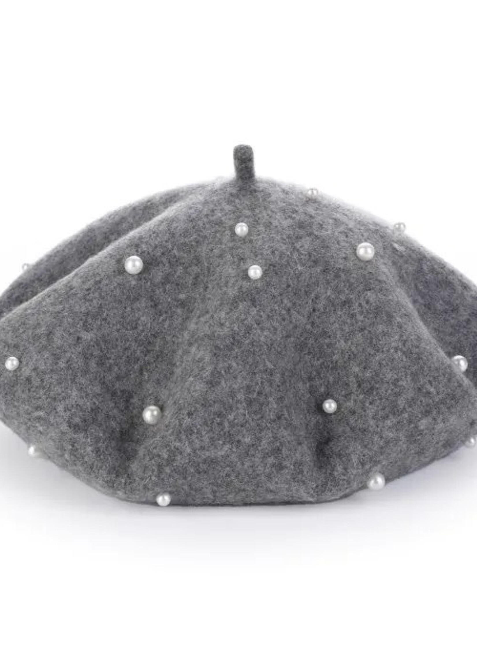 Baret parels grijs
