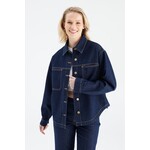 C.O.J. COJ spijkerjasje / blouse Tamara RAW denim