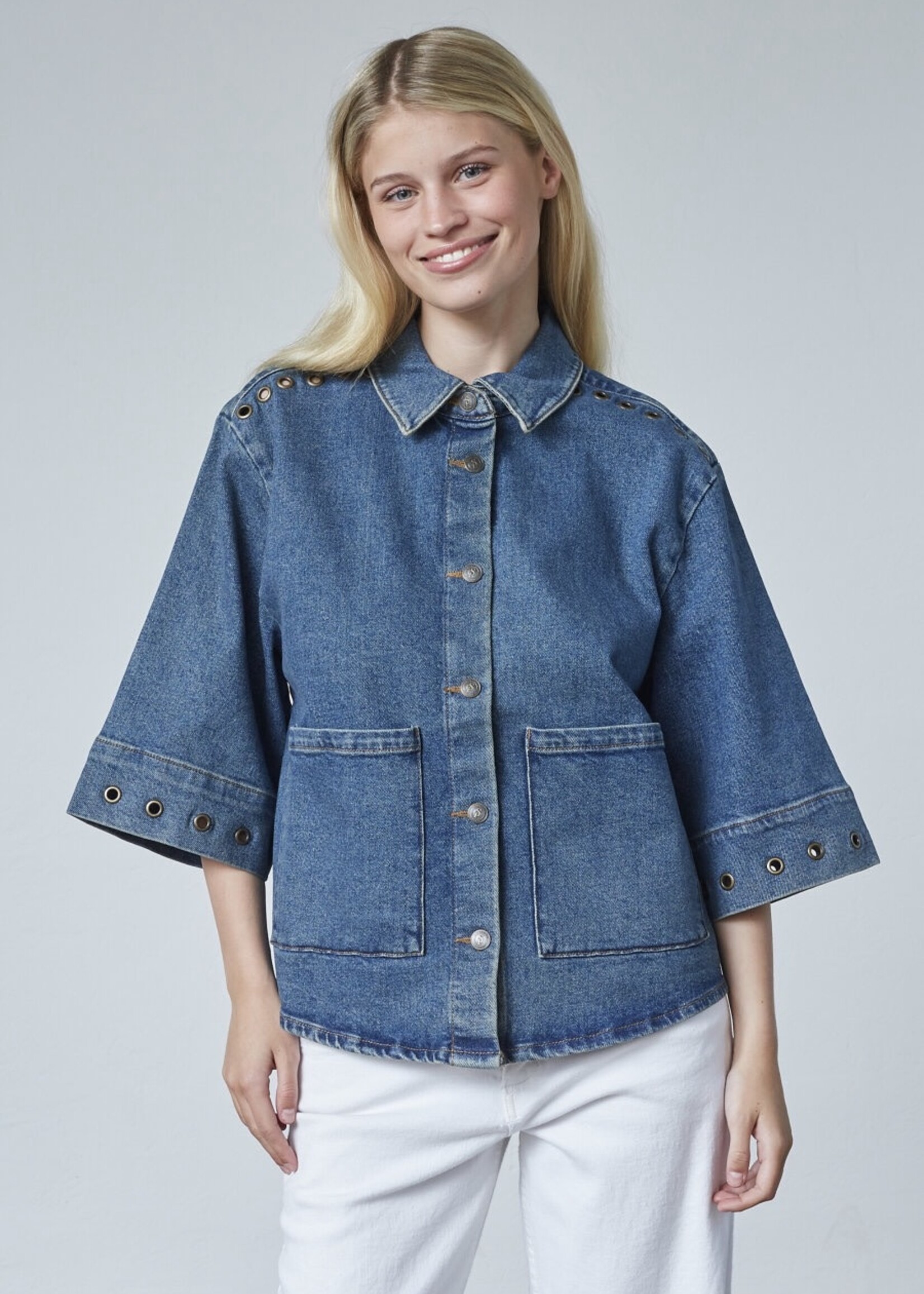 Sisters Point spijkerjasje Olea denim