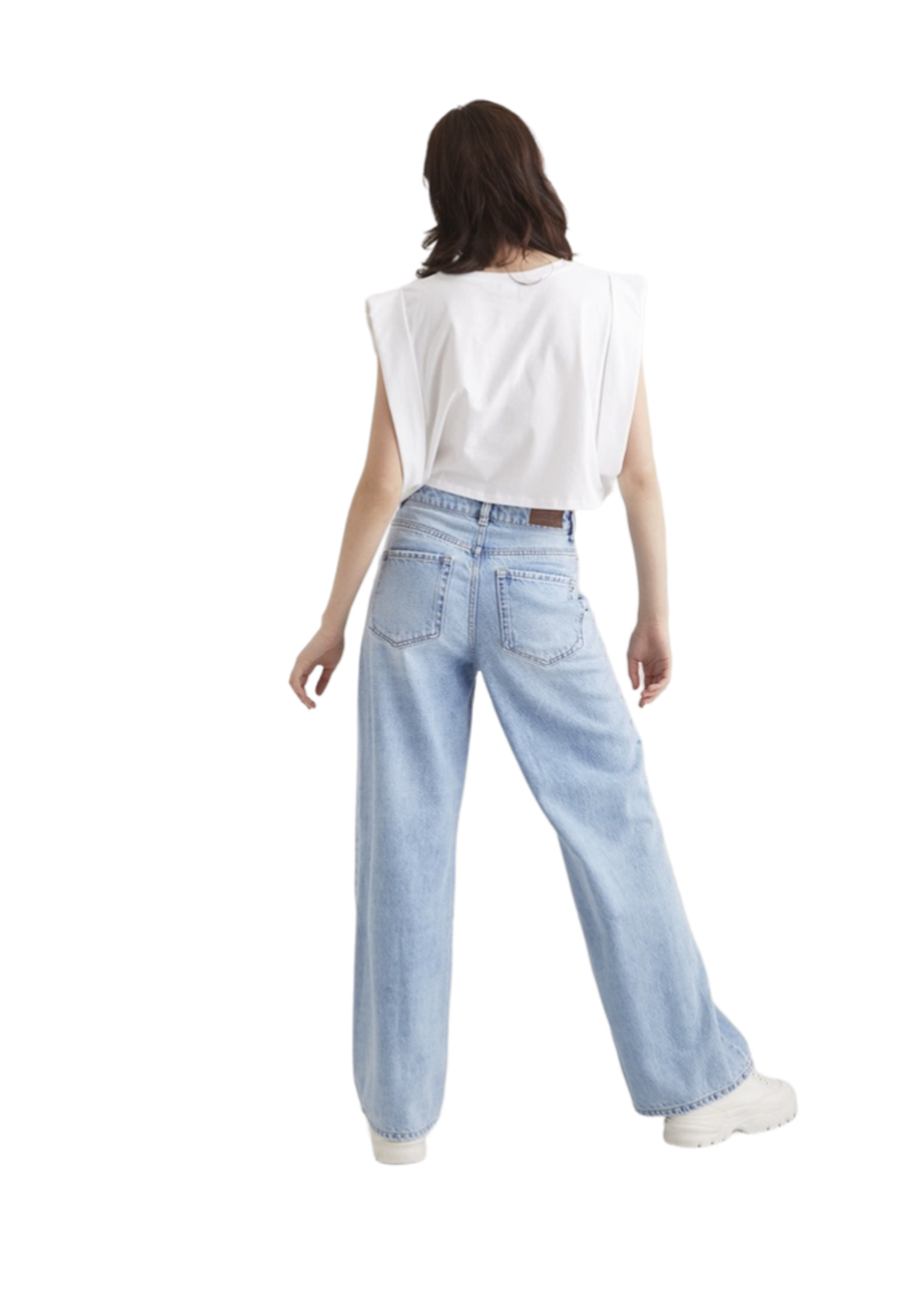 C.O.J. COJ Maria wide jeans light blue