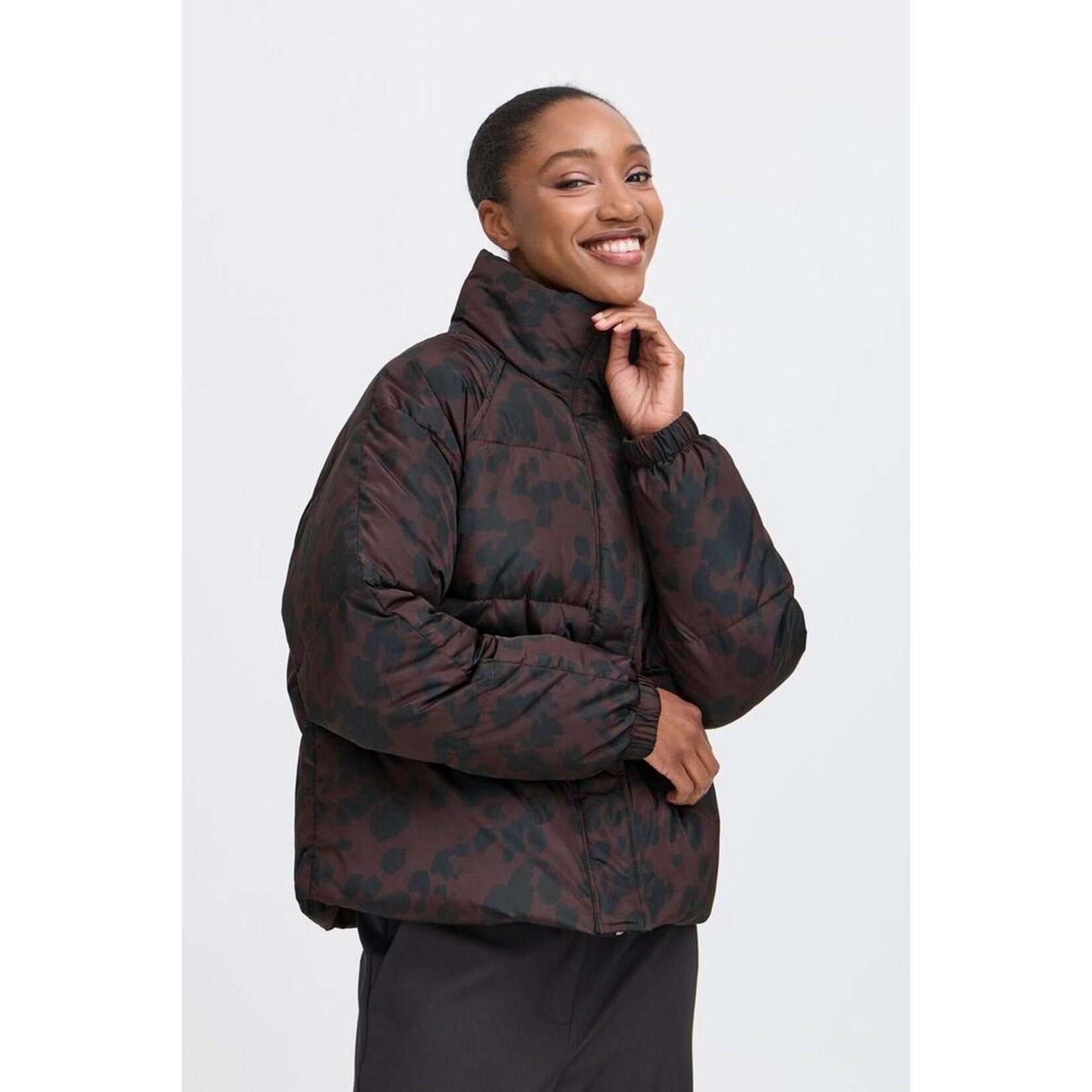 ICHI Ihfrigg jas kort bruin