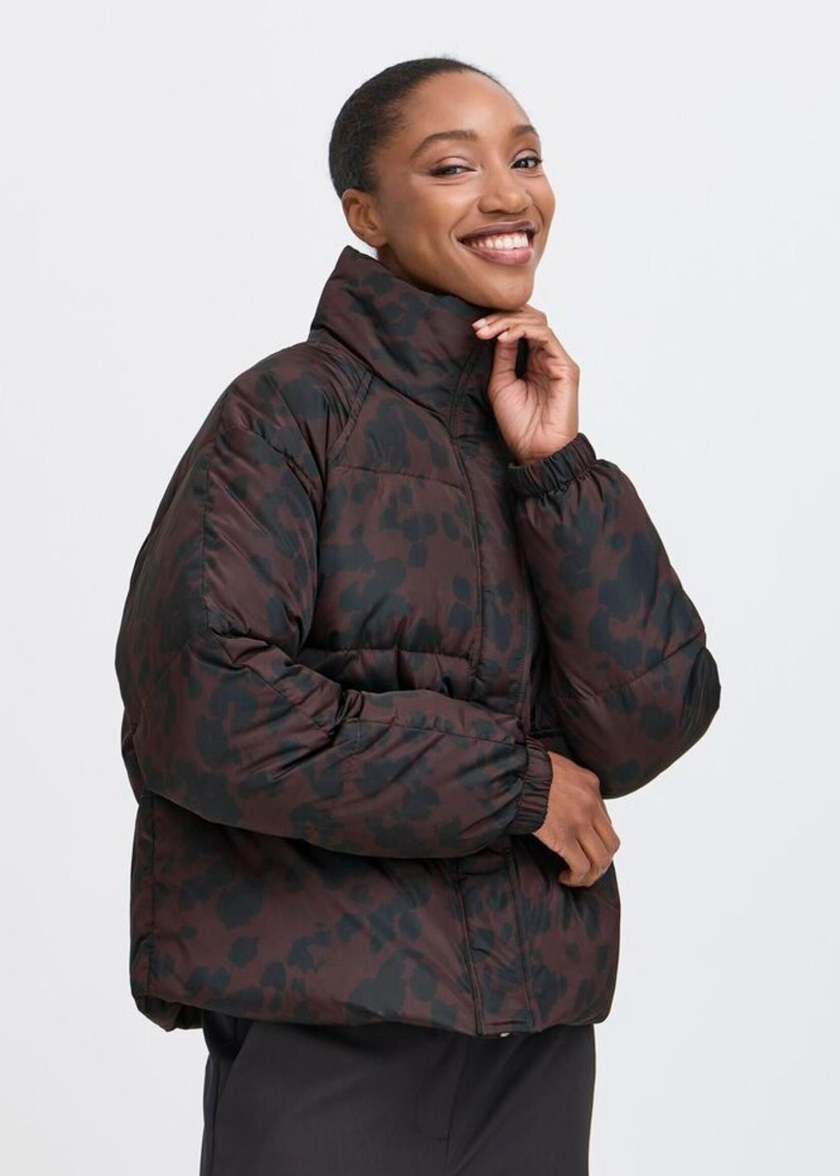 ICHI Ihfrigg jas kort bruin