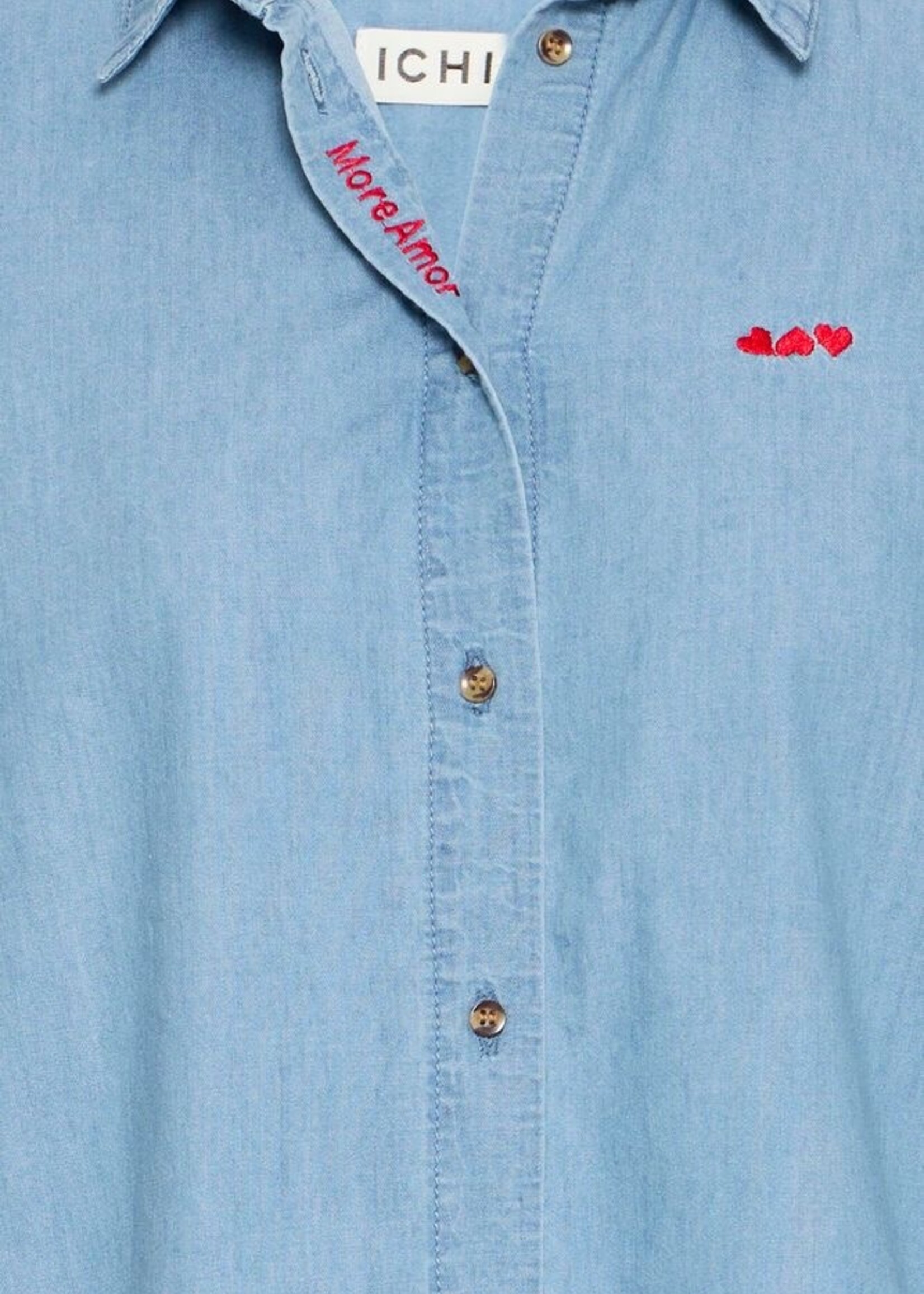 Ihbarcy spijkerblouse more amore denim