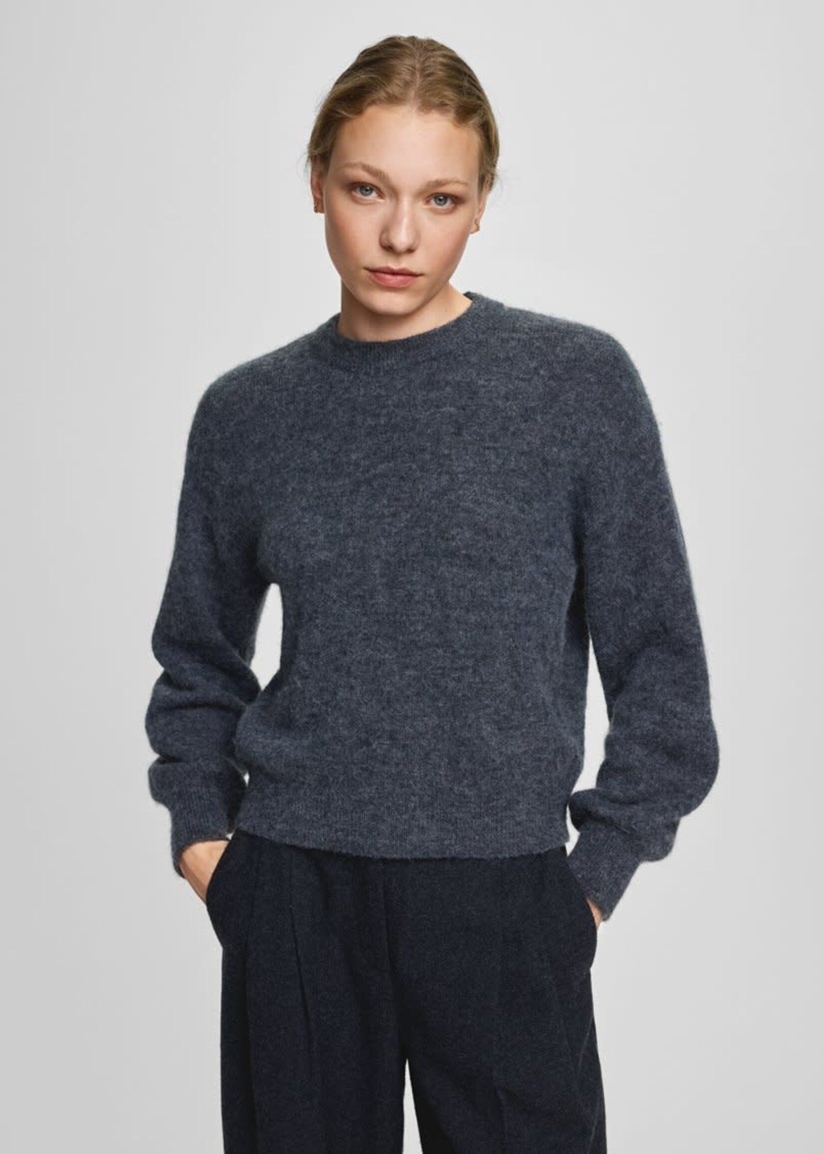 Moss Copenhagen Annamaja Alegria pullover donkergrijs