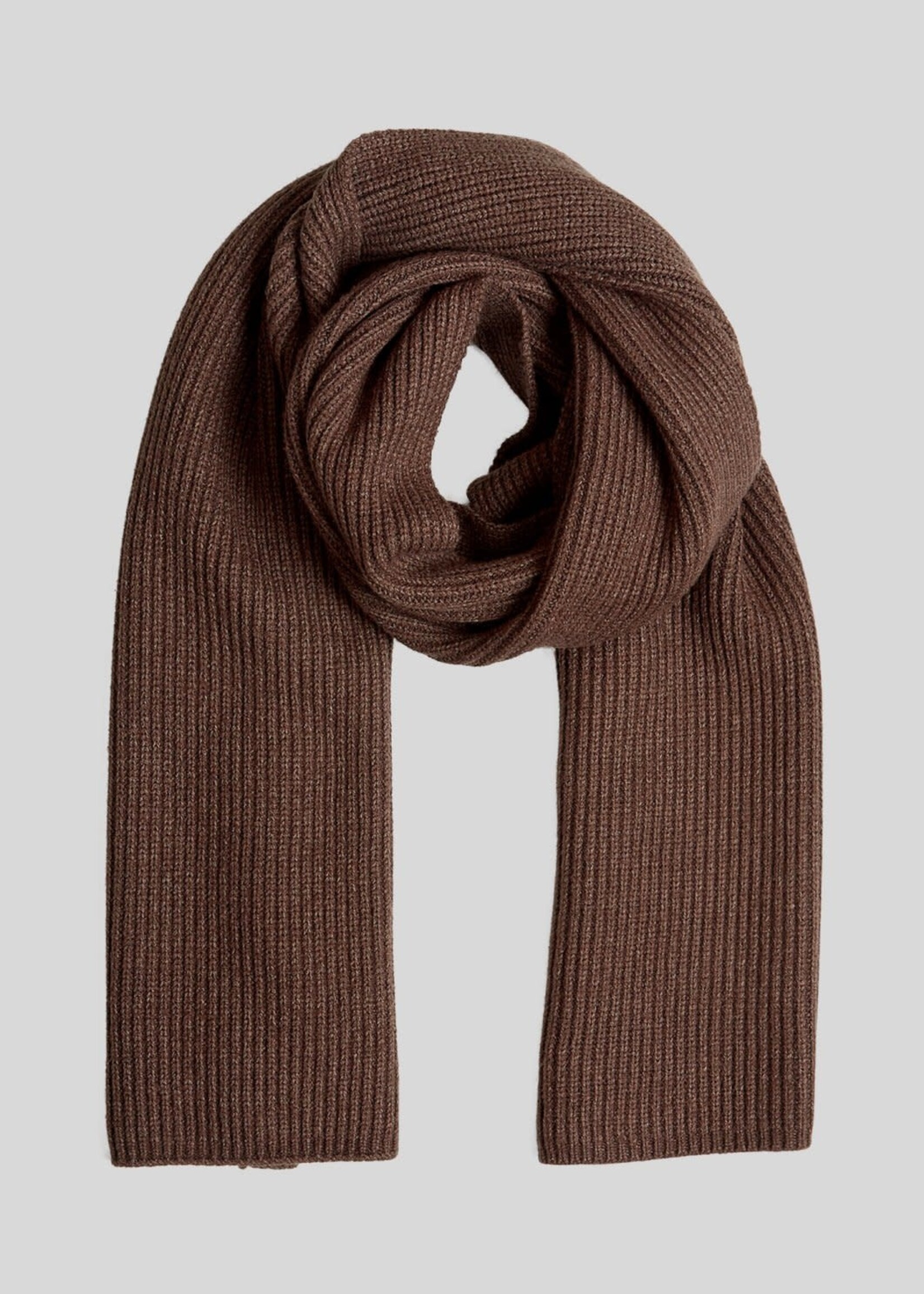 Copy of Moss Copenhagen Galine Rachelle sjaal donkerbruin