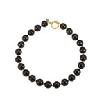 ByShir By Shir ketting statement kralen zwart