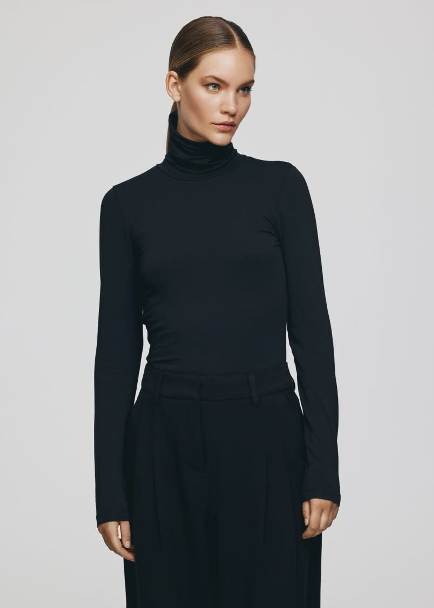 Moss Copenhagen Betrina R LS top black