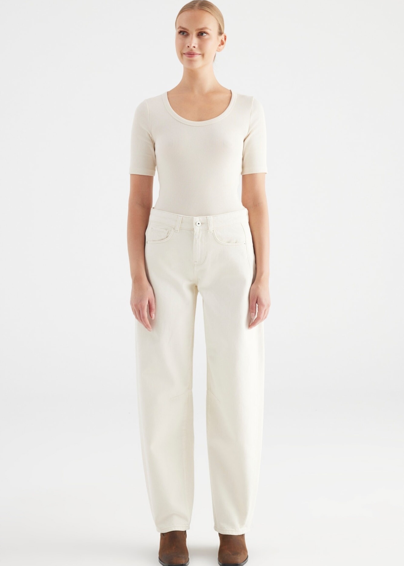 C.O.J. COJ Clara Ballon jeans ecru