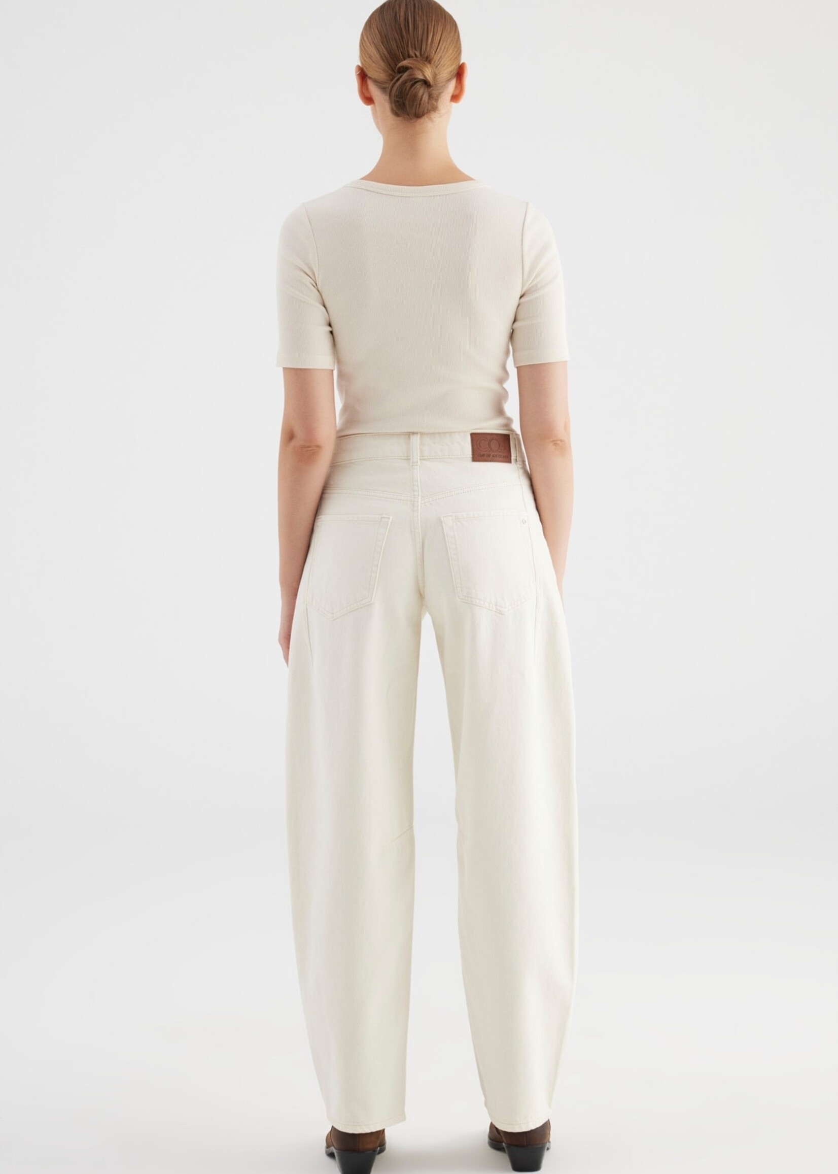 C.O.J. COJ Clara Ballon jeans ecru