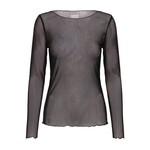 ICHI Ihnoviola LS mesh zwart