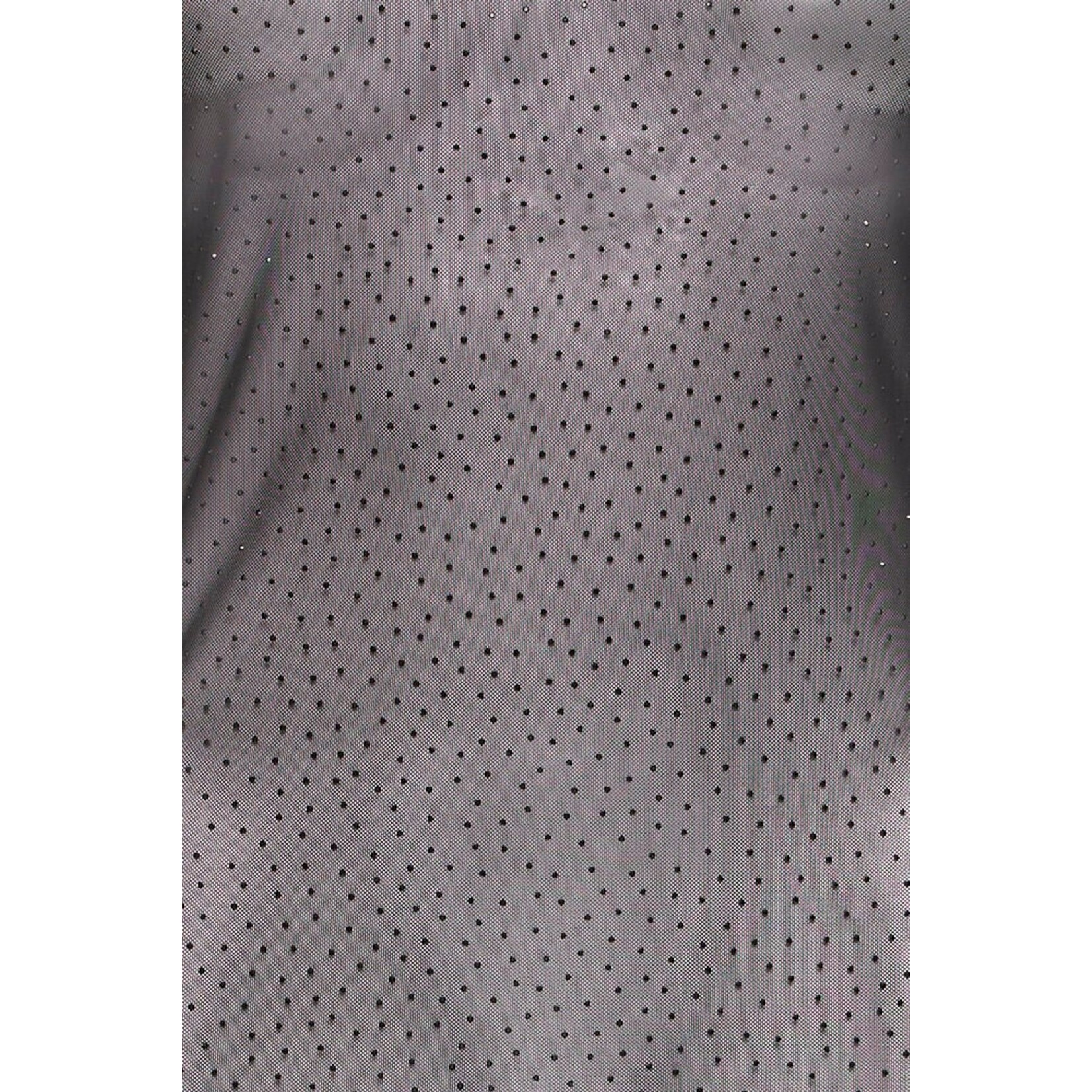 ICHI Ihnoviola LS mesh zwart