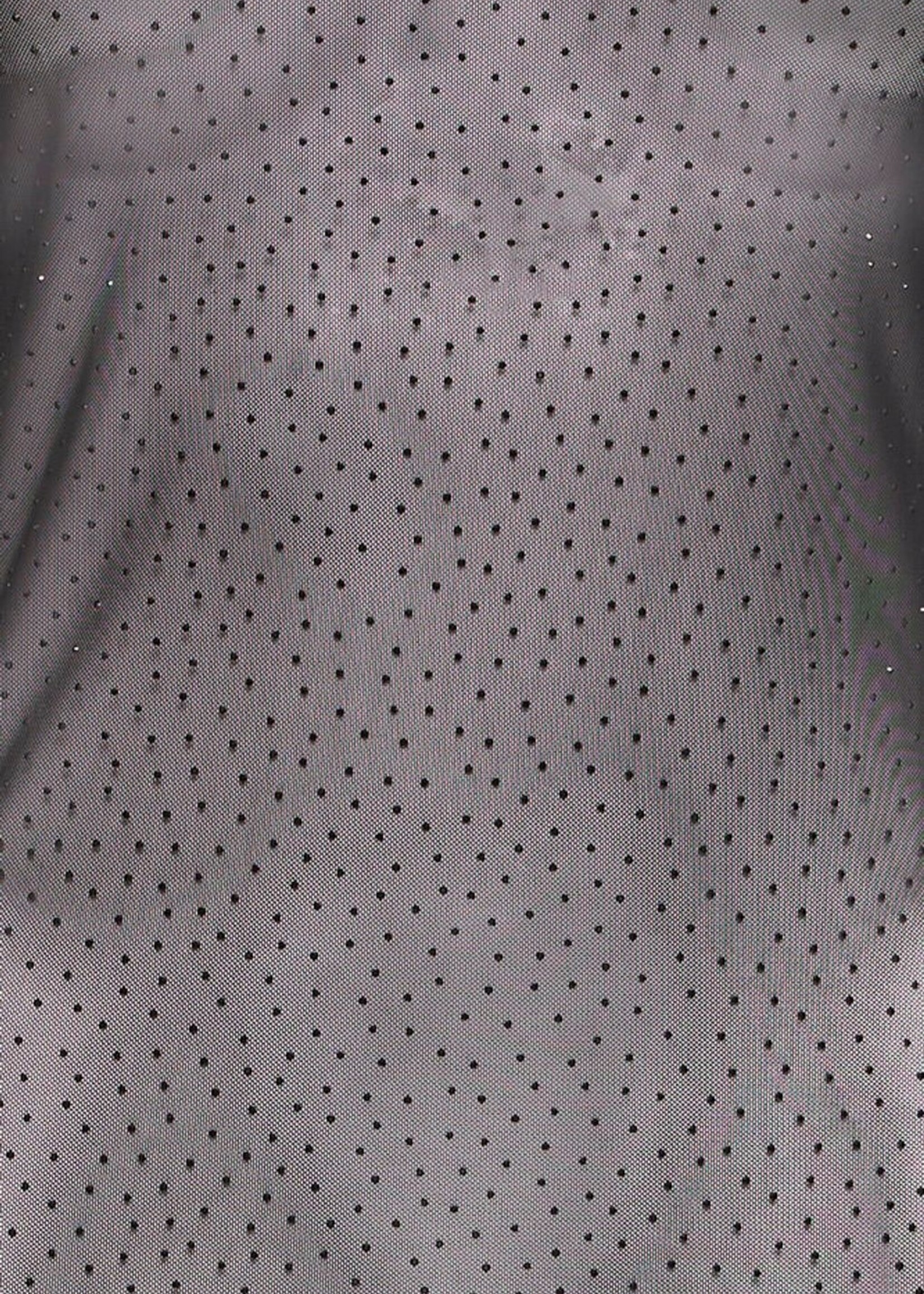 ICHI Ihnoviola LS mesh zwart