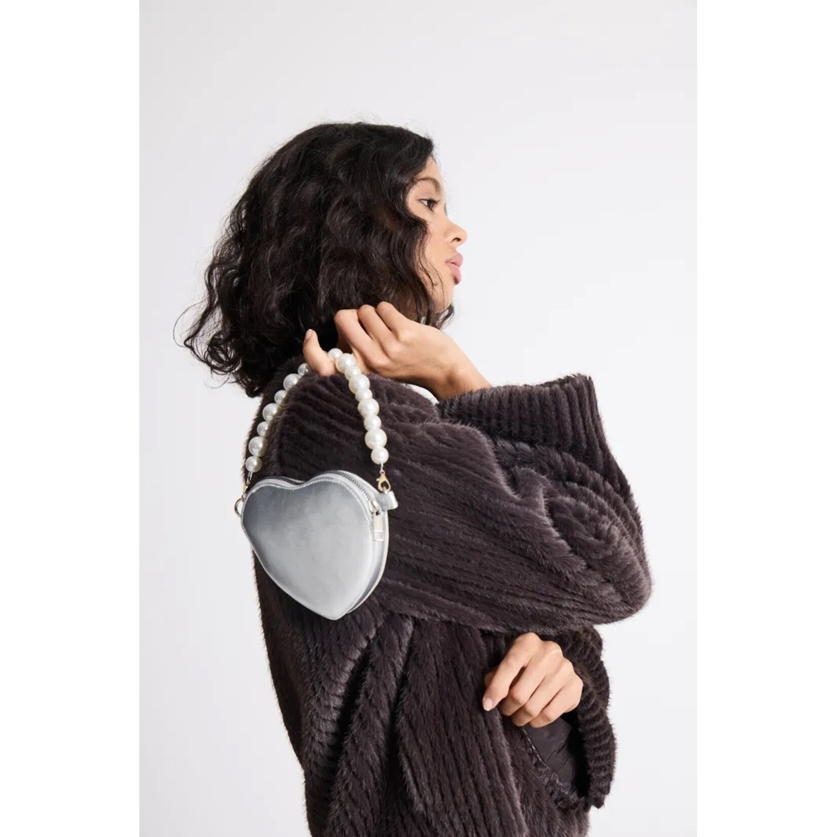 ICHI Iabetina tas zilver parels