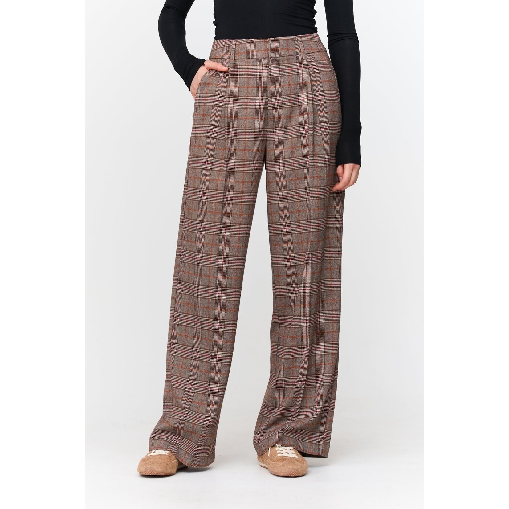 24Colours 24Colours pantalon Debbie ruit