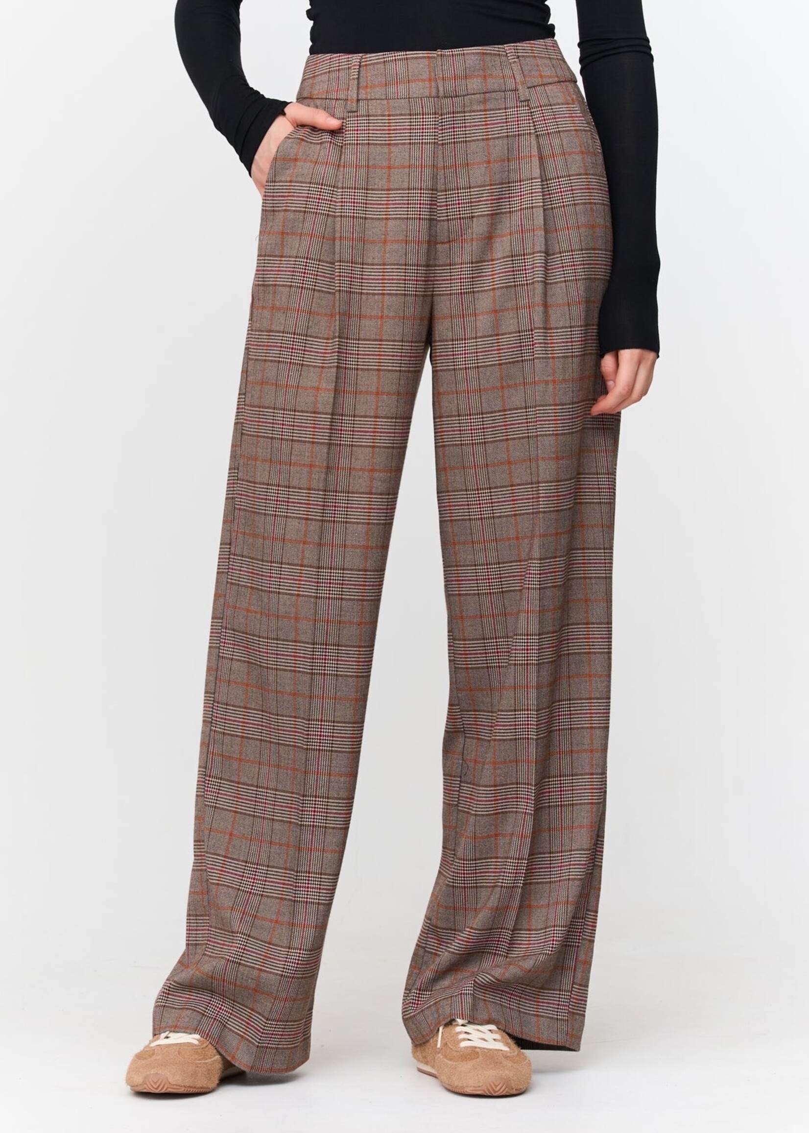 24Colours 24Colours pantalon Debbie ruit