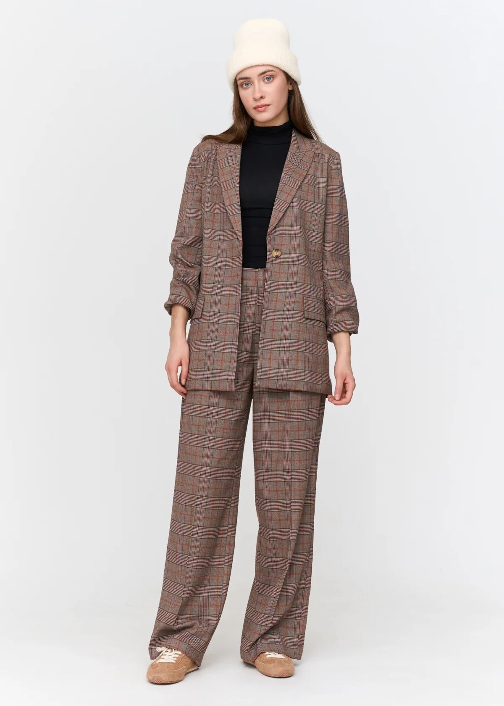 24Colours 24Colours pantalon Debbie ruit