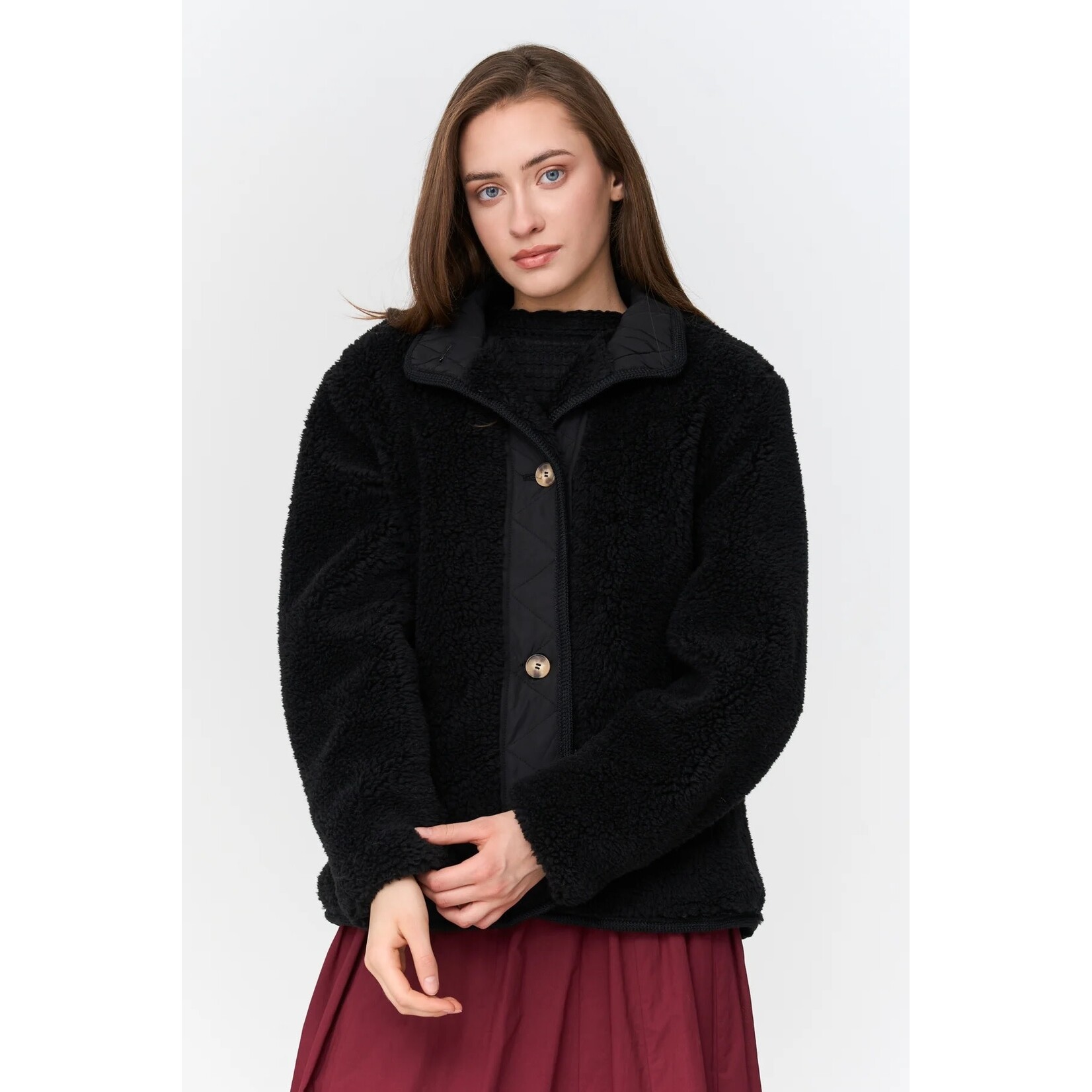 24Colours 24Colours Teddy jack Saar zwart