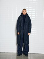 With Black With Black brooklyn parka jas donker blauw