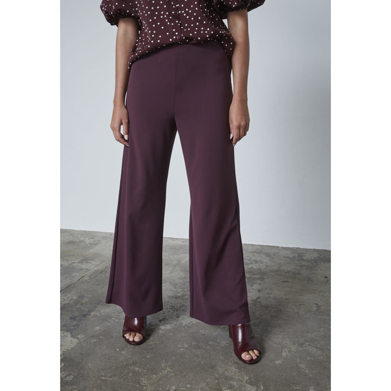 Sisters Point Glut Pants deep Bordeaux