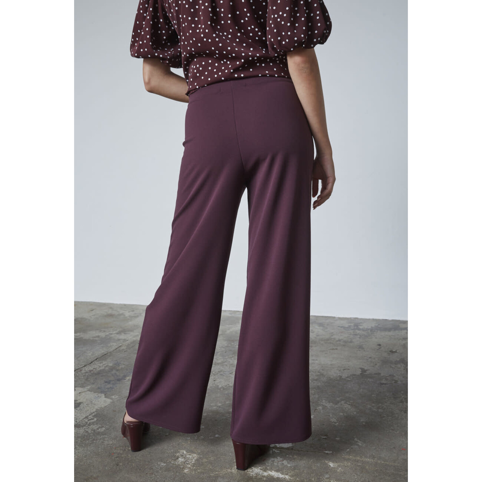 Sisters Point Glut Pants deep Bordeaux